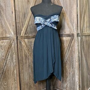 FREE PEOPLE strapless dress nwot